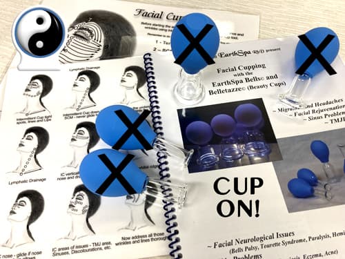 Facial Cupping Manual and Chart